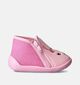 Milo en Mila Roze Pantoffels voor meisjes (358494) - geschikt voor steunzolen