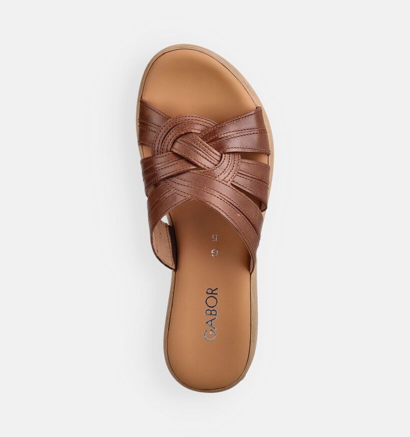 Gabor Nu-pieds en Marron pour femmes (371160)