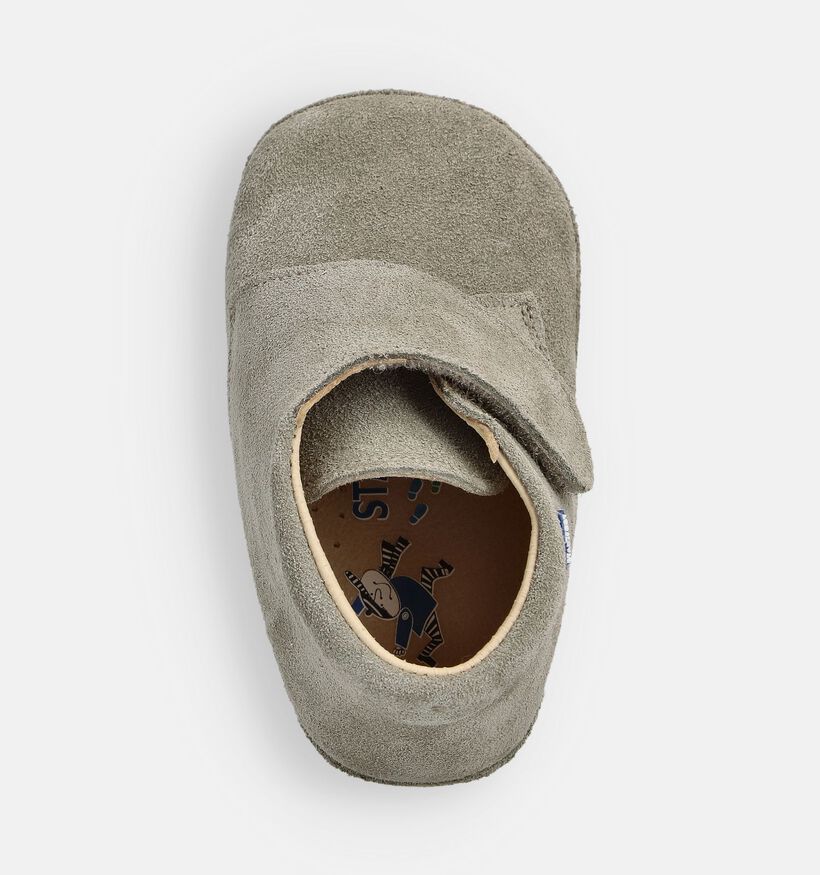 Stabifoot Chaussons pour b&eacute;b&eacute; en Vert pour filles, gar&ccedil;ons (381899)