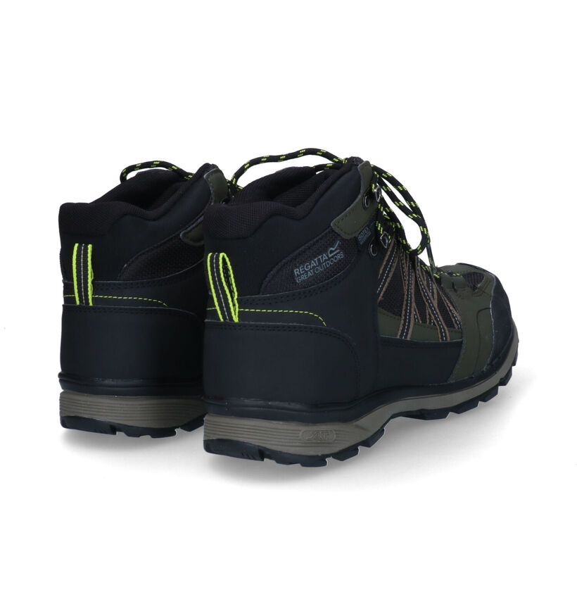 Regatta Samaris Chaussures de randonnée en Vert kaki pour hommes (303658) - pour semelles orthopédiques