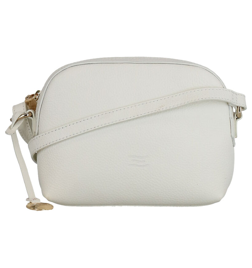 Crinkles Rode Crossbodytas in leer (273690)