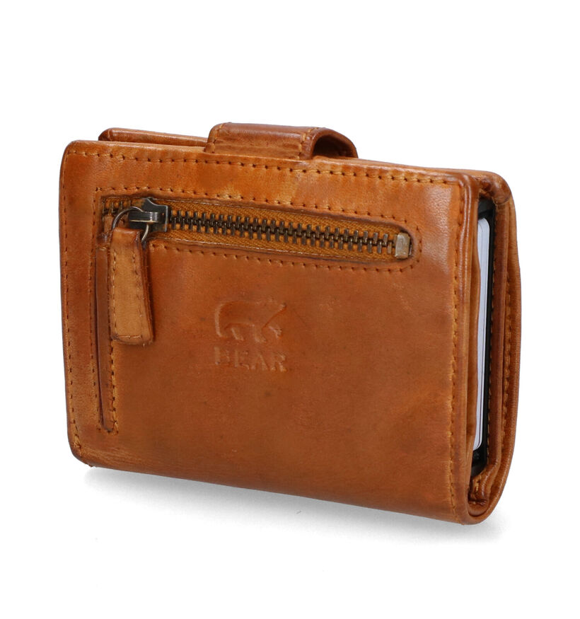 Bear Design Porte-cartes en Noir pour hommes (350748)