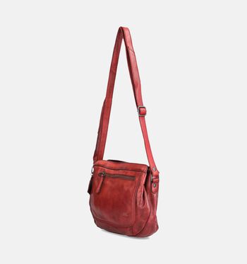 Bear Design Crossbody tassen Zwart/Cognac/Rood