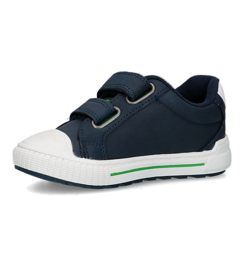 Safety Jogger Lifestyle Chaussures à velcro en Bleu pour garçons (320767) - pour semelles orthopédiques