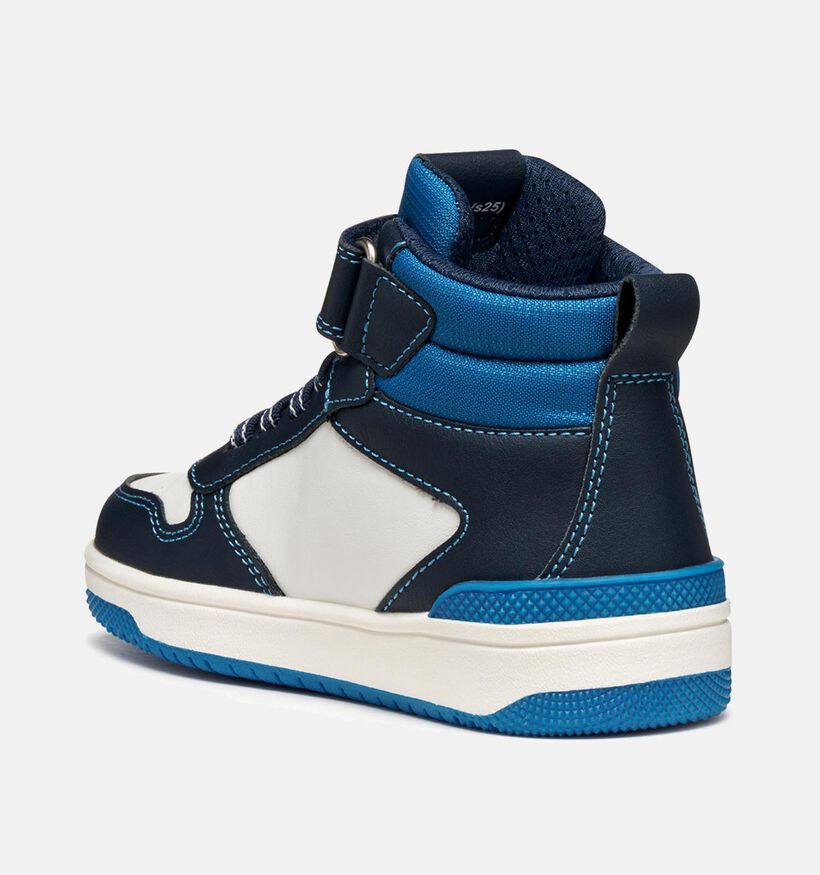 Geox Washina Blauwe Hoge Schoenen voor jongens (361935) - geschikt voor steunzolen