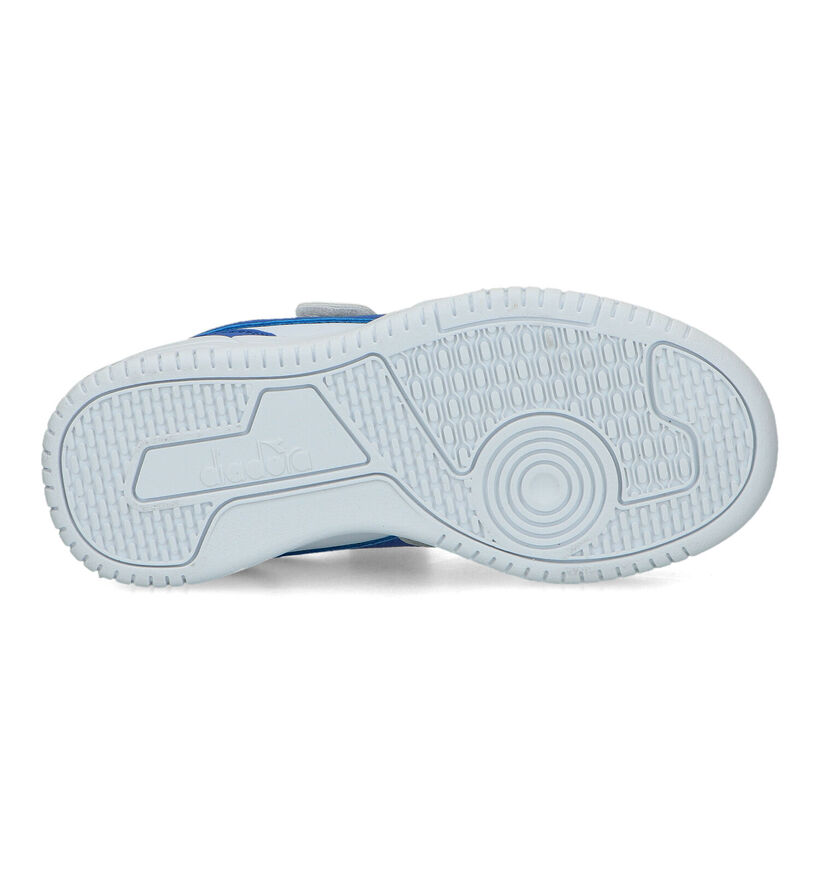 Diadora Magic Raptor Low PS Baskets en Blanc pour filles, garçons (336226)