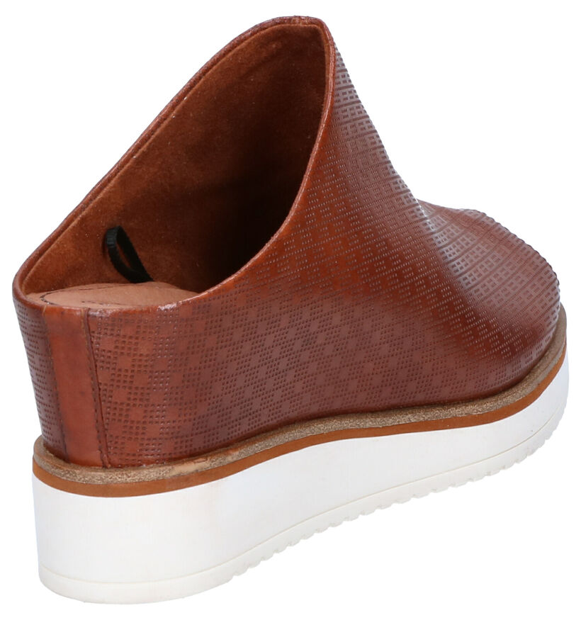 Tamaris Cognac Muiltjes in leer (269788)