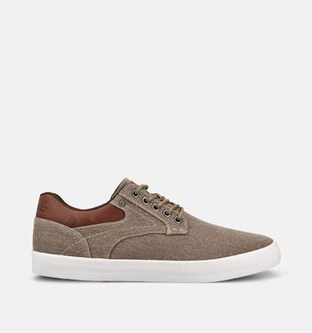Marco Tozzi Low Lage schoenen Taupe/Blauw