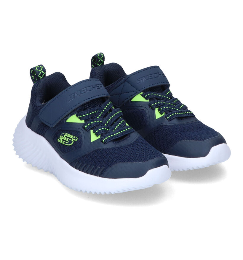 Skechers Blauwe Sneakers voor jongens (310616)