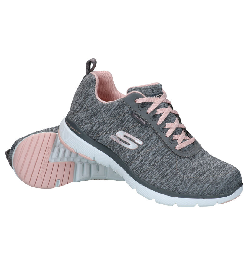 Skechers Flex Appeal 3.0 Baskets en Gris en textile (279353)