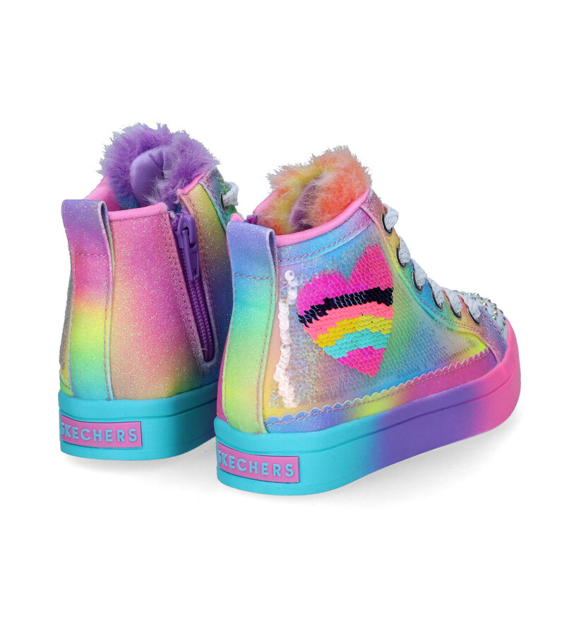 Skechers Twi-Lites Multicolore Sneakers voor meisjes (318185)