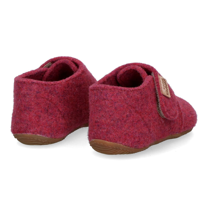 Living Kitzbühel Pantoufles pour bébé en Rose pour filles (331467)