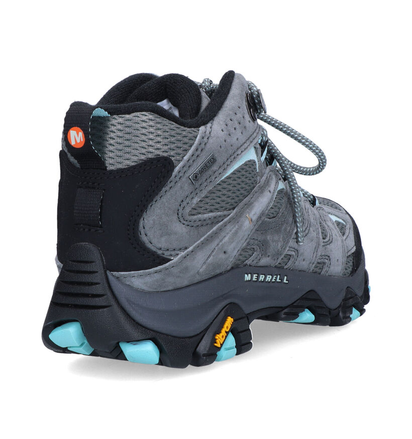 Merrell Moab 3 Mid GTX Groene Wandelschoenen voor dames (352492) - geschikt voor steunzolen