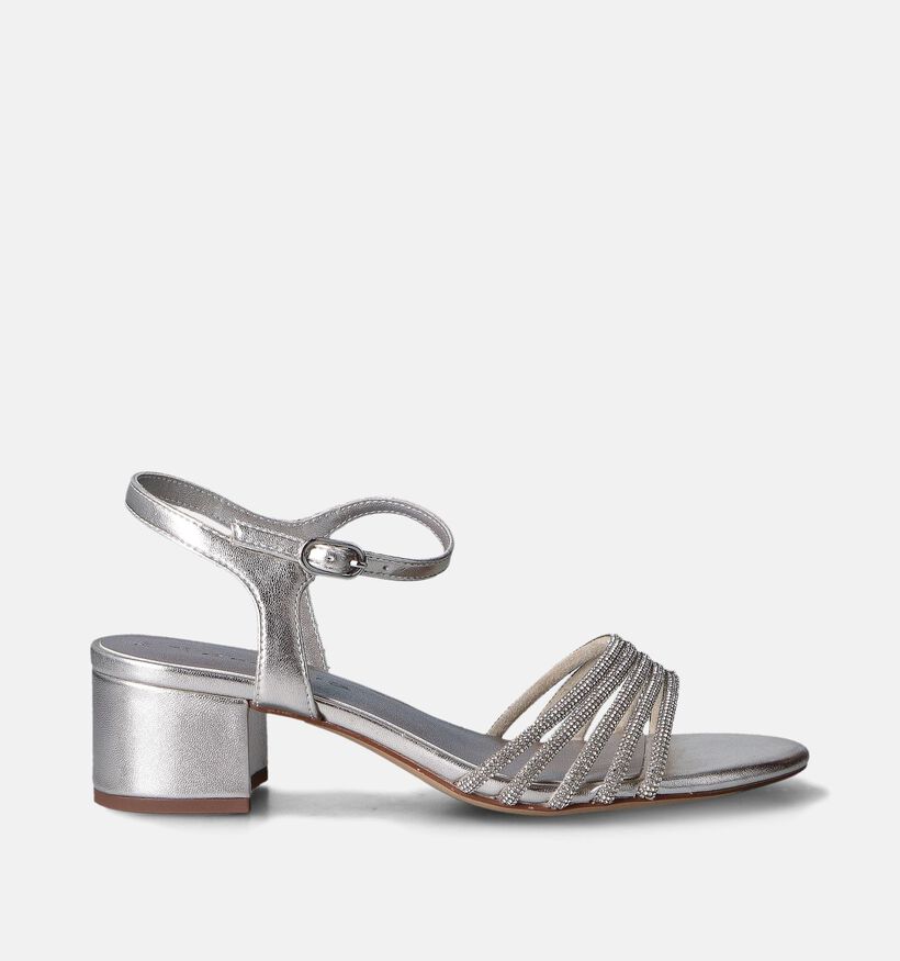 Tamaris Sandales avec talon carré en Or rose pour femmes (354334)