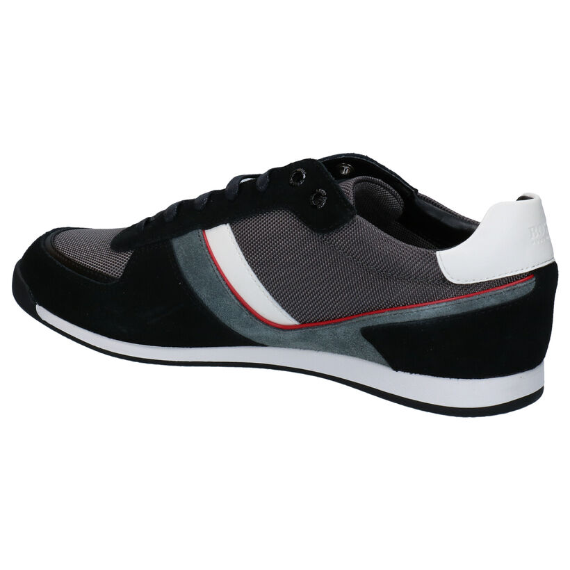 Hugo Boss Chaussures &agrave; lacets en Noir pour hommes (240854) - pour semelles orthop&eacute;diques