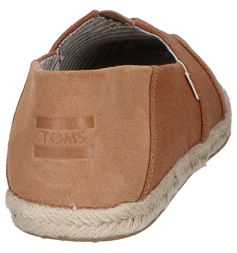 Toms Espadrilles en Cognac en daim (242106)