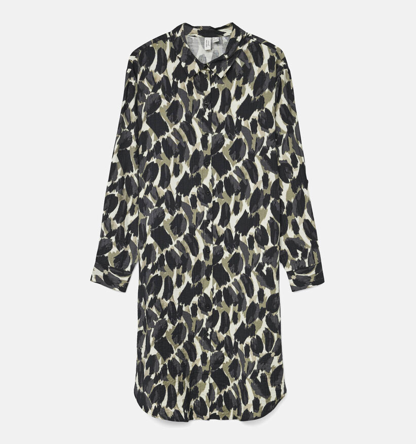 Vero Moda Fanine Zwarte Hemdjurk voor dames (366405)