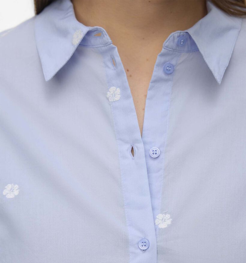 Vero Moda Curve Odona Blauwe Blouse voor dames (369337)