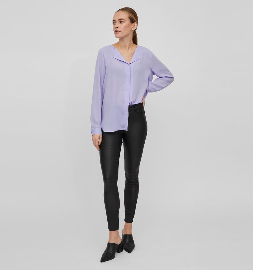 Vila Lucy Blouse en Bleu pour femmes (328854)