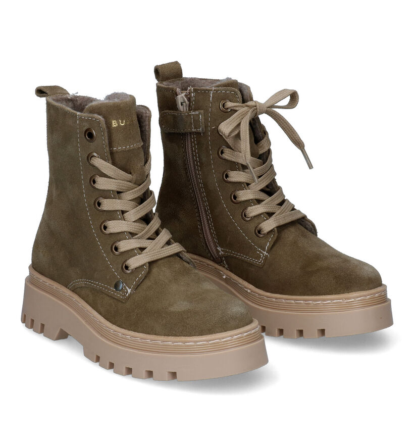 Bullboxer Bottines robustes en Cognac en nubuck (325290)