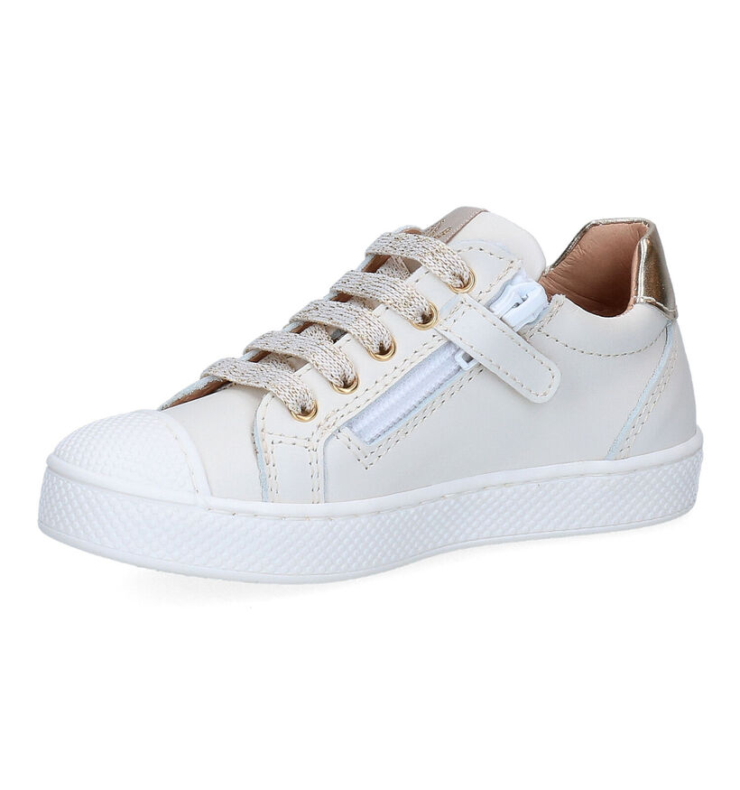Lunella Witte Sneakers voor meisjes (302628) - geschikt voor steunzolen