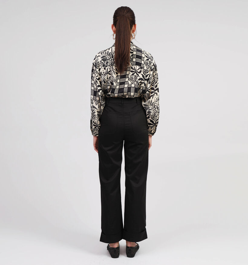 Rue Mazarine Dalas Zwarte Geklede broek voor dames (357919)