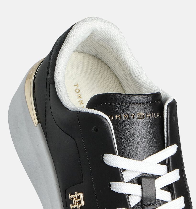 Tommy Hilfiger Zwarte Sneakers voor dames (358702) - geschikt voor steunzolen
