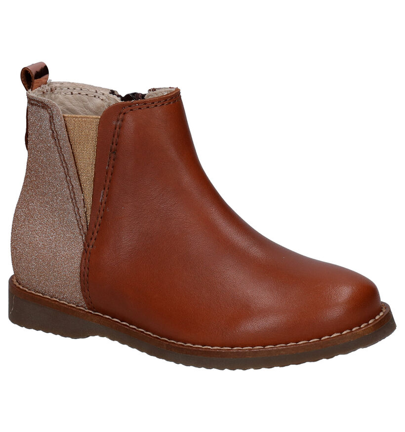 Beberlis Bottes courtes en Cognac pour filles (316139)