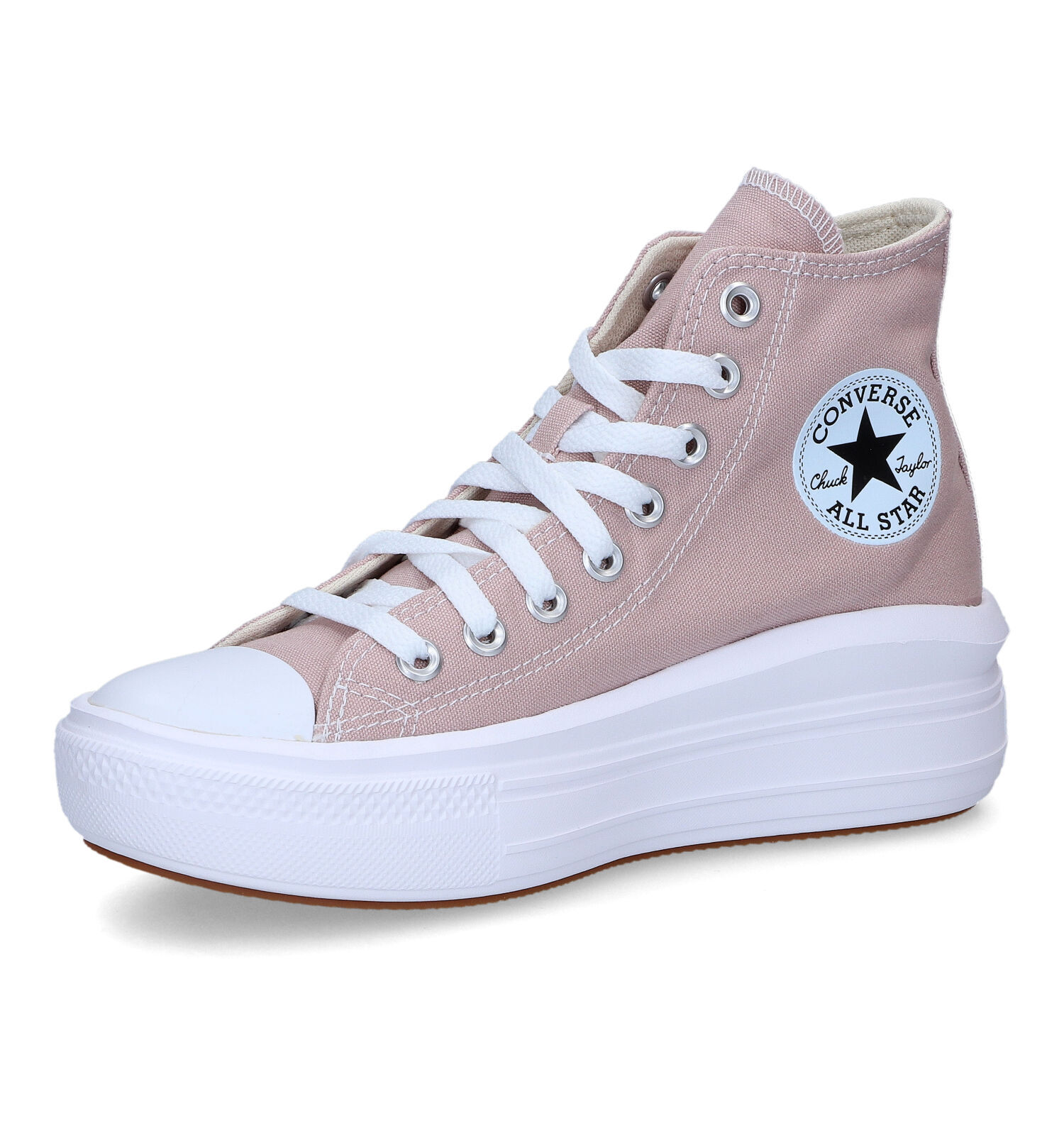 Converse noir outlet et rose