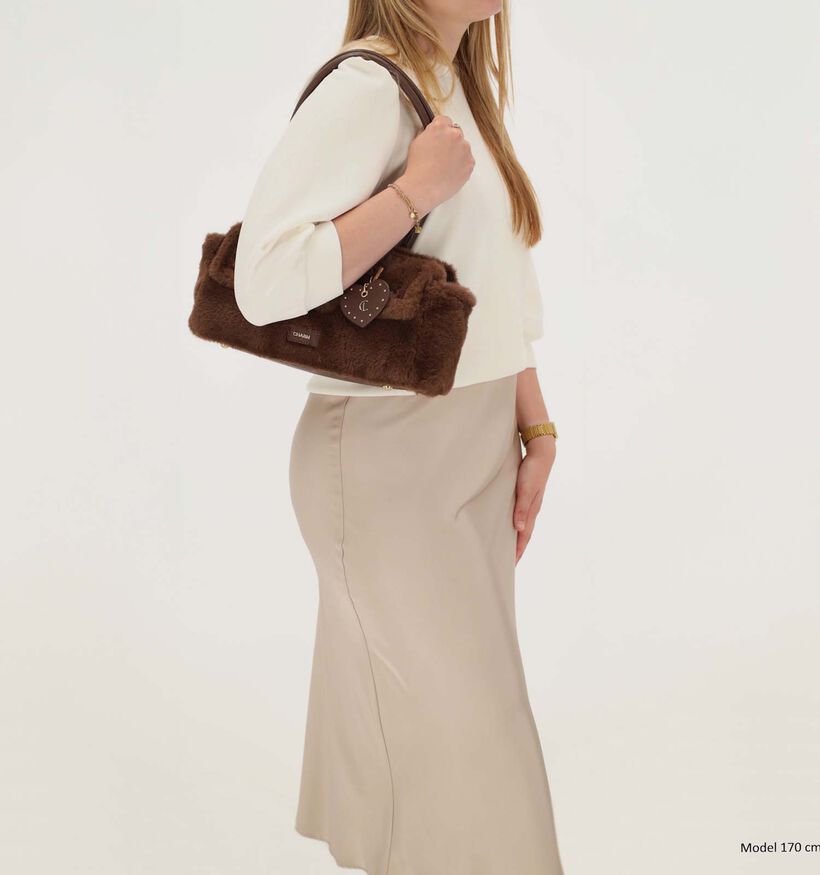 Charm London Stockholm Sac &agrave; bandouli&egrave;re en Marron pour femmes (380959)