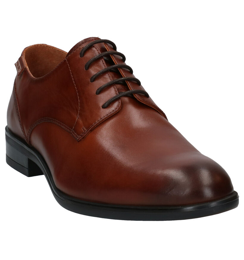 Pikolinos Bristol Cognac Geklede Veterschoenen in leer (289163)