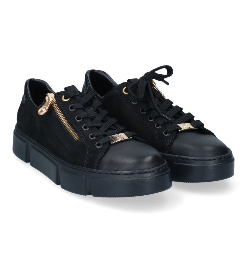 Rieker Baskets casual en Noir pour femmes (312356)