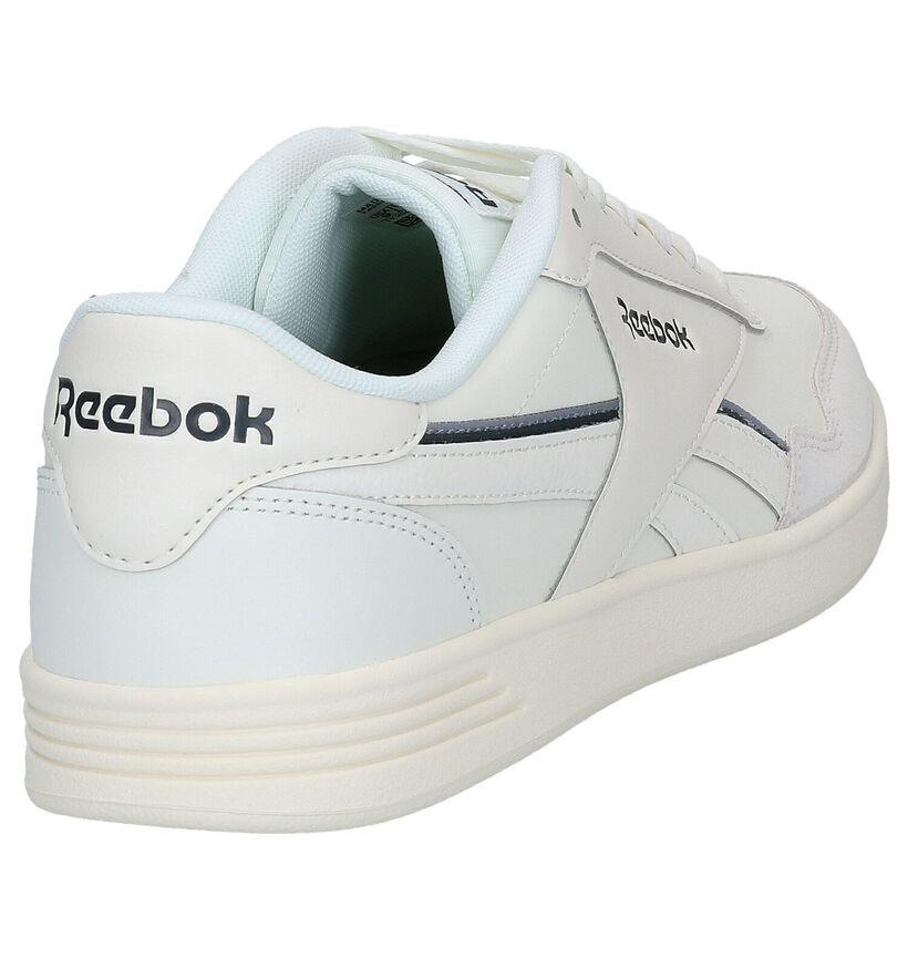 Reebok Royal Techqu Baskets en Blanc pour hommes (324814) - pour semelles orthopédiques