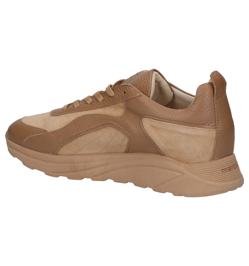 March23 Leighton Cognac Veterschoenen in daim (283273)
