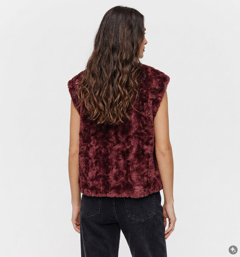 Laurent David Bordeaux Bodywarmer voor dames (382009)