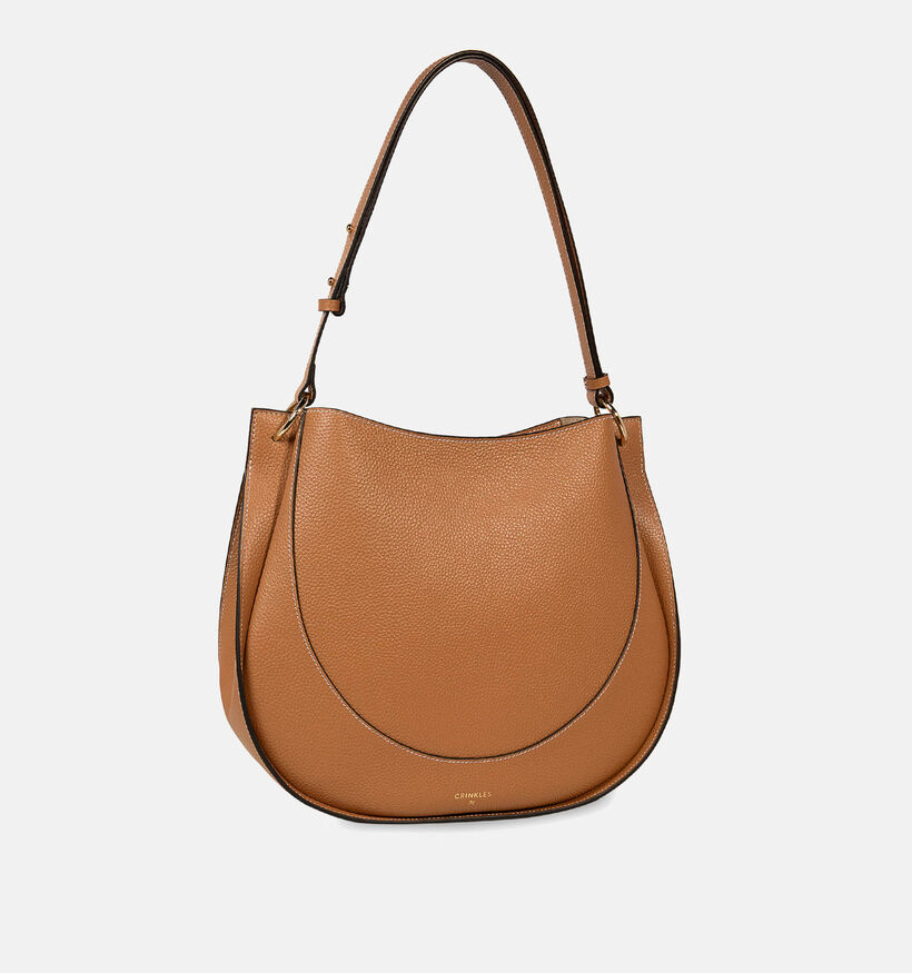 Crinkles Schoudertas Cognac voor dames (358530)