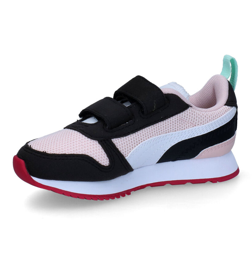 Puma R78 Witte Sneakers voor meisjes (318763) - geschikt voor steunzolen