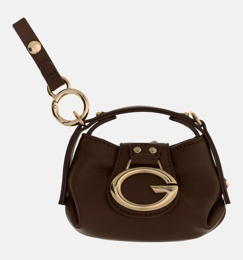 Guess Camden Espresso Bijou de Sac Brun Fonc&eacute;/Dor&eacute; pour femmes (381226)