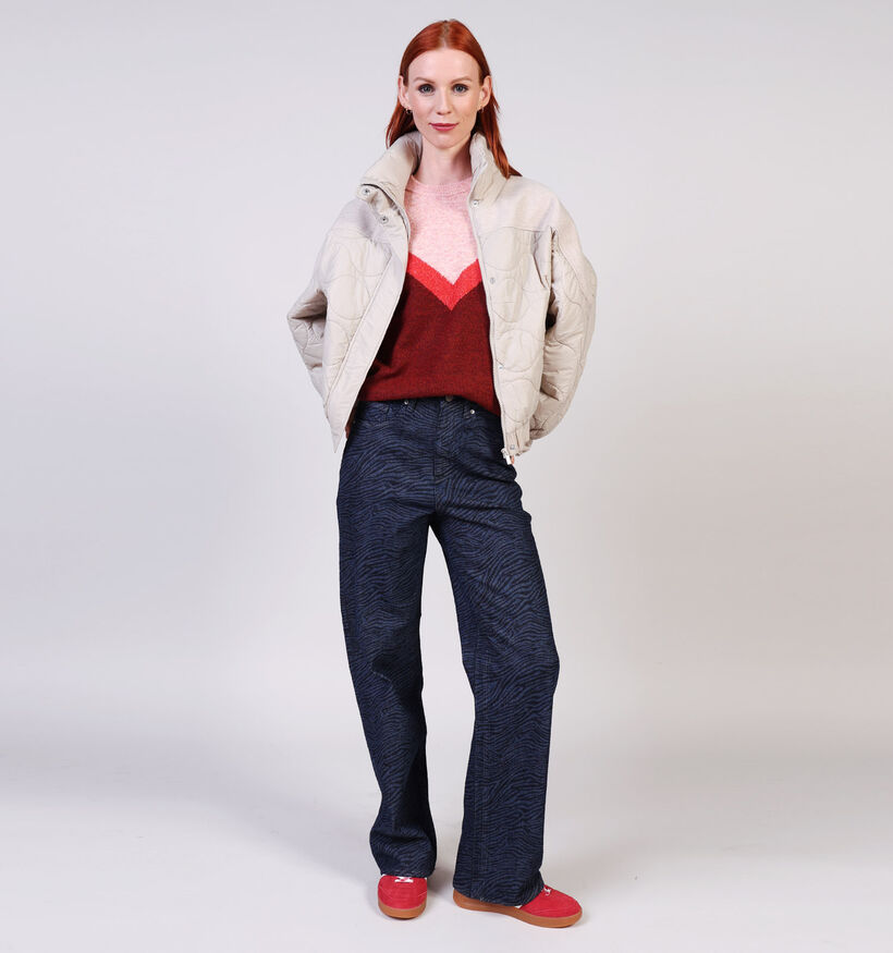 Vila Alfia Quilted Manteau en Beige pour femmes (364065)