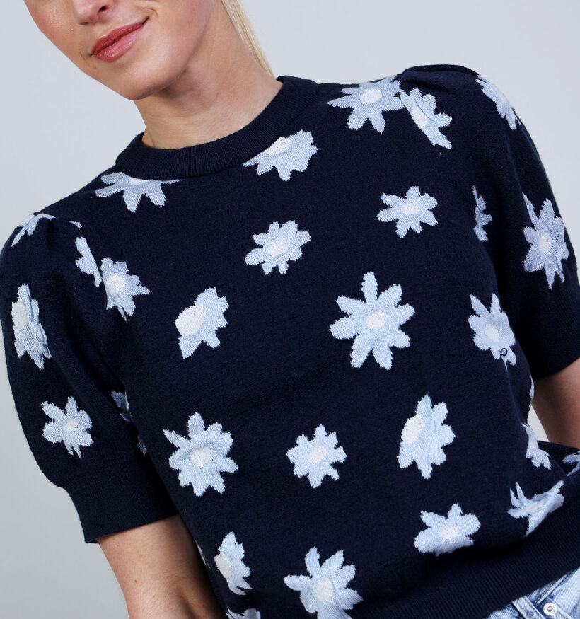 Vila Mavis Pull en Bleu pour femmes (374839)