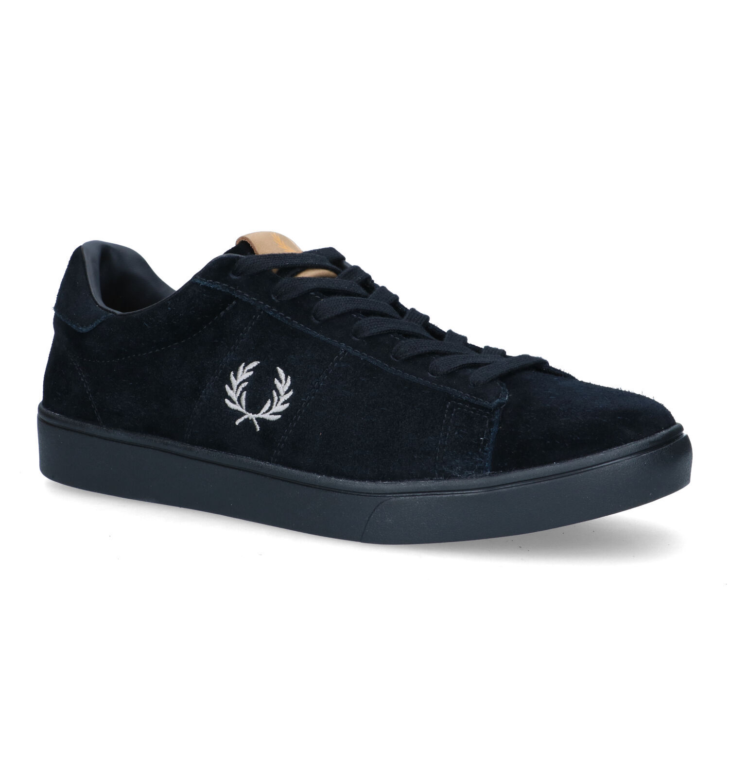 Fred Perry Zwarte Veterschoenen | Heren Lage schoenen | Online op TORFS.BE