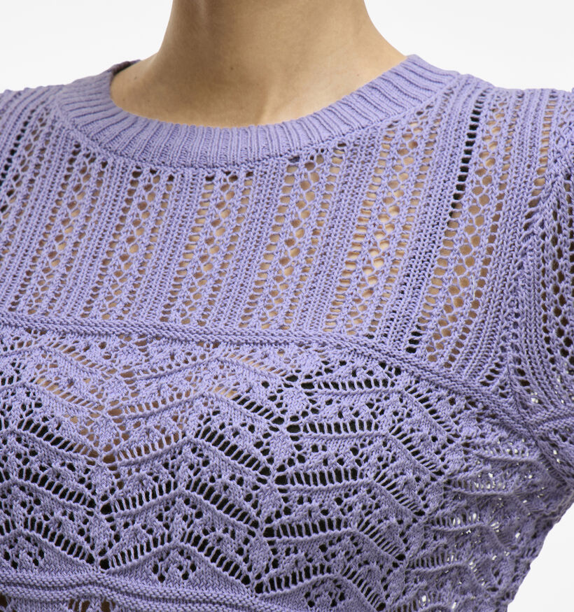 Vila Nya Pull crocheté en Lilas pour femmes (353021)