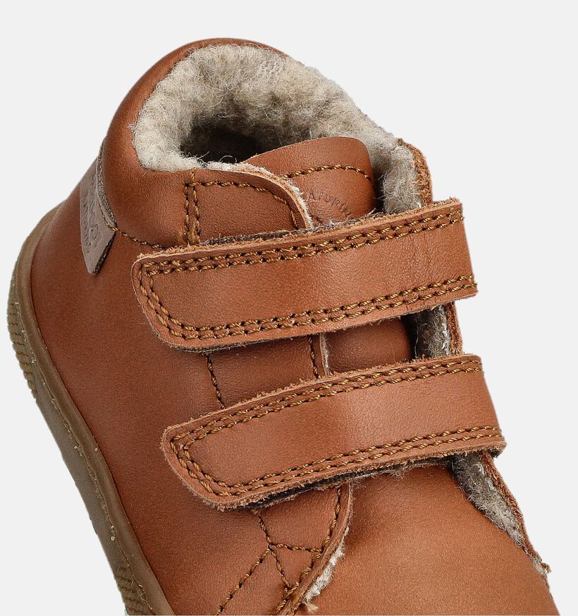 Naturino Barefoot Amur VL Baskets pour b&eacute;b&eacute; en Cognac pour filles, gar&ccedil;ons (380157)