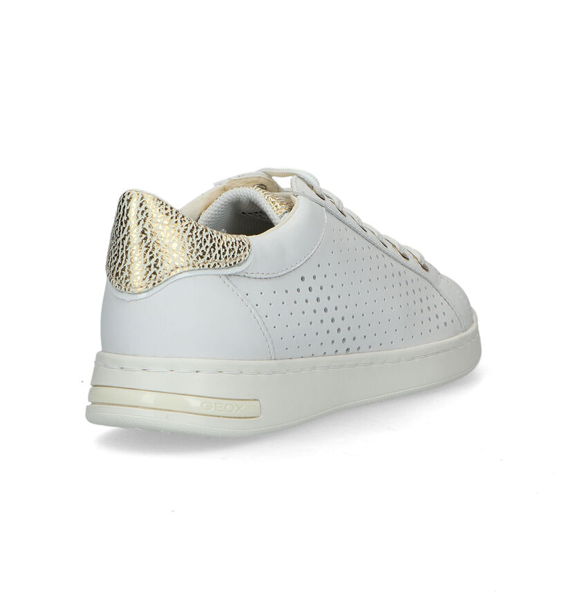 Geox Jaysen Witte Sneakers voor dames (320098) - geschikt voor steunzolen