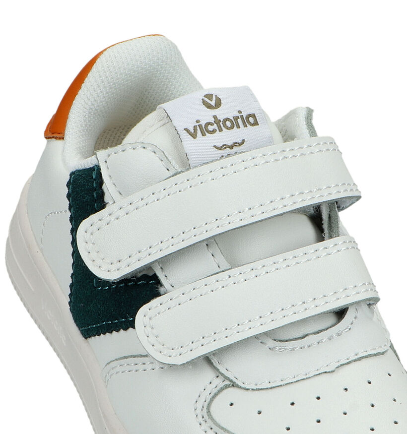 Victoria Chaussures à scratch en Écru pour garçons (323797)