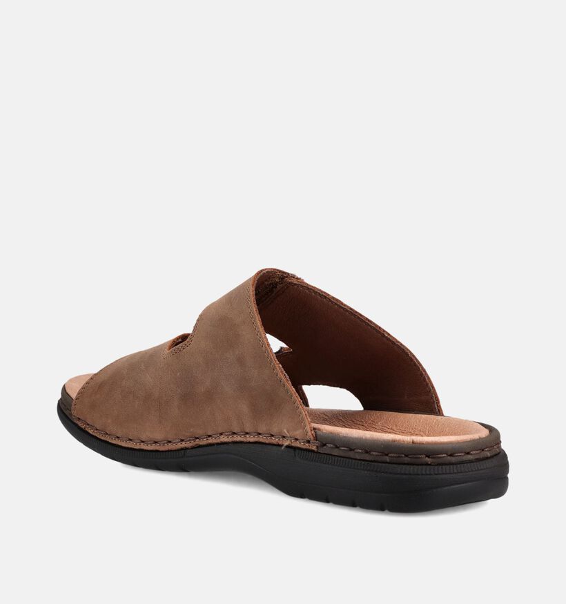 Rieker Bruine Slippers voor heren (370510)