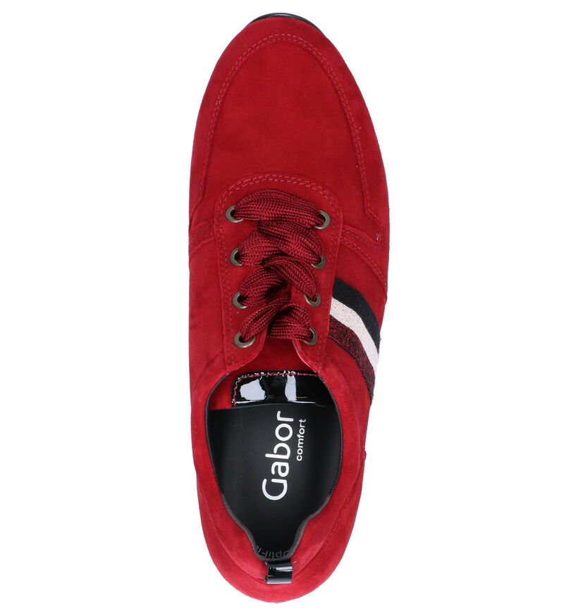 Gabor OptiFit Chaussures à lacets en Vert kaki en daim (260093)