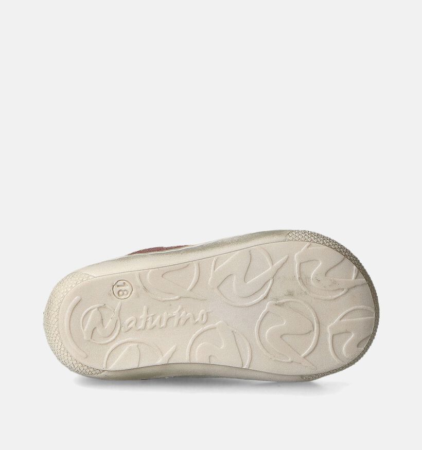 Naturino Sossi Glitter Chaussures pour bébé en Rose pour filles (355335) - pour semelles orthopédiques
