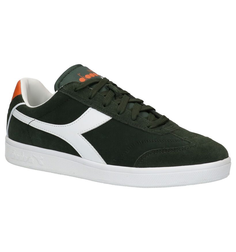 Diadora Baskets basses en Bleu foncé en nubuck (277676)