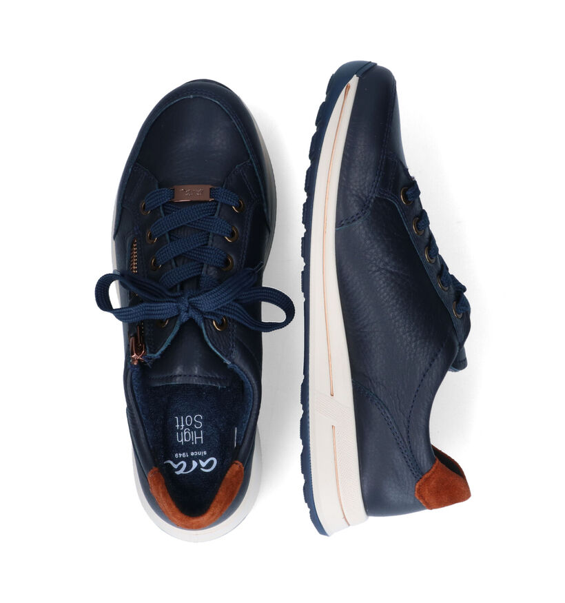 Ara Osaka 2.0 Beige Sneakers in kunstleer (307686)